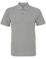 Heren Polo Asquith & Fox Classic Fit heather Grey